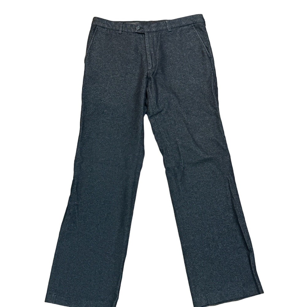 Conwell Men’s Wool Cotton Dark Wash‎ Pants Waist 36x32  3/4 Lined EUC